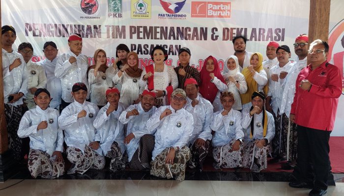 Tim Pemenangan Resmi Dibentuk, Pasangan Endah – Joko Makin Mantap Menangkan Pilkada Gunungkidul
