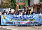 Kekeringan Di Gunungkidul Meluas, Alumni SMP 5 Yogyakarta Angkatan 81 Gelontorkan Ratusan Tangki Air Bersih