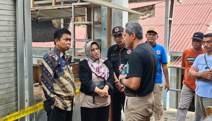 Pasca Terbakarnya Pasar Trowono, Pemkab Lakukan Pemetaan Perbaikan