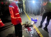 Pria Tergeletak di Tengah Jalan Tewas Tertabrak L300 di Ponjong
