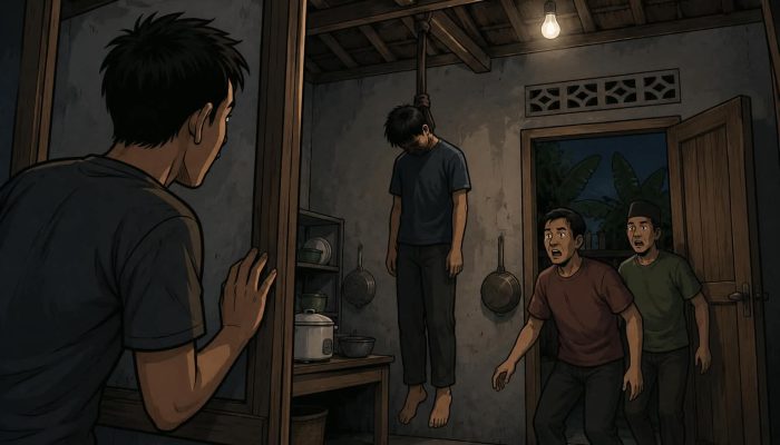 Pria Ditemukan Meninggal Gantung Diri di Kepek Wonosari