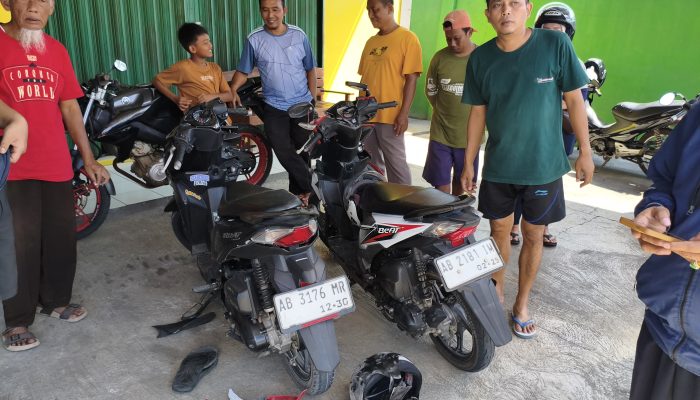 Brakk….Laka Lantas Di Jalan Manthos Seorang Remaja Meregang Nyawa