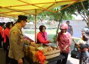 Pasar Pangan Murah Polres Gunungkidul Diserbu Warga, Seluruh Komoditas Ludes Terjual