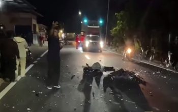 Dua Pengendara Tewas Seketika dalam Tabrakan Maut di Ring Road Selatan