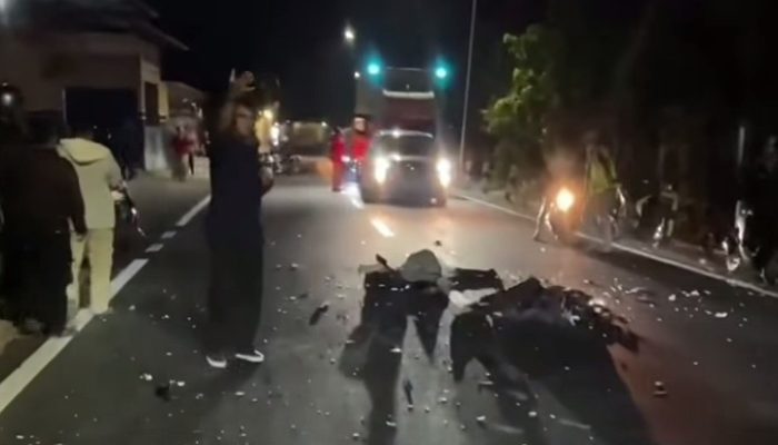 Dua Pengendara Tewas Seketika dalam Tabrakan Maut di Ring Road Selatan