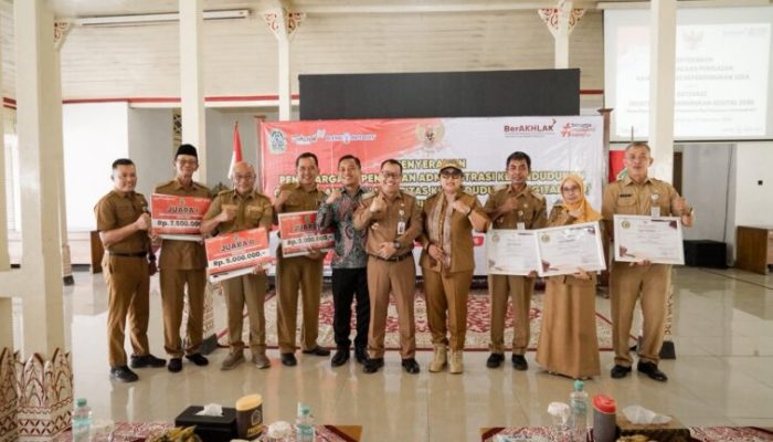 Gunungkidul Dorong Tertib Adminduk dan Percepat Aktivasi IKD, Kelurahan Berprestasi Dapat Hadiah